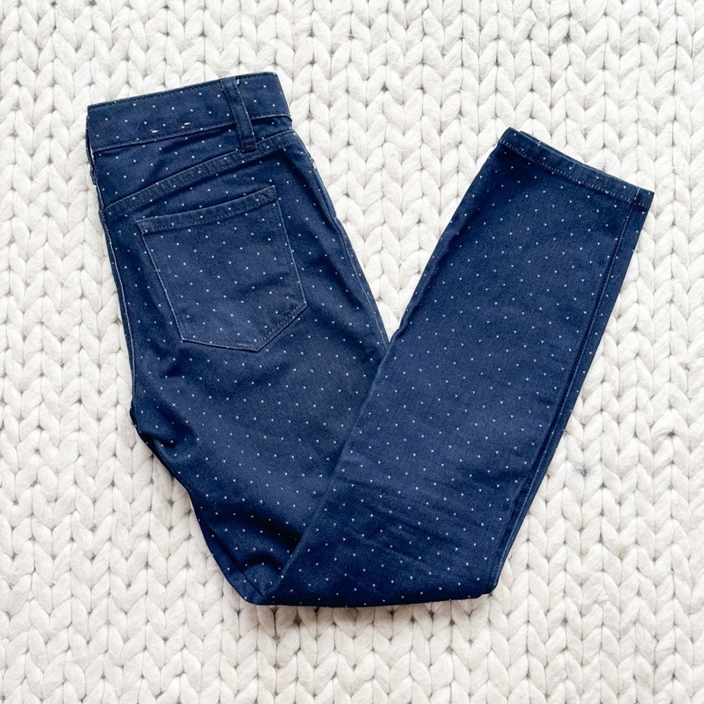 Club Monaco Dot Skinny Jeans 0